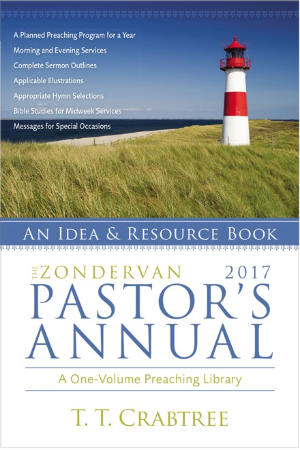 Book cover of The Zondervan 2017 Pastor's Annual: An Idea and Resource Book